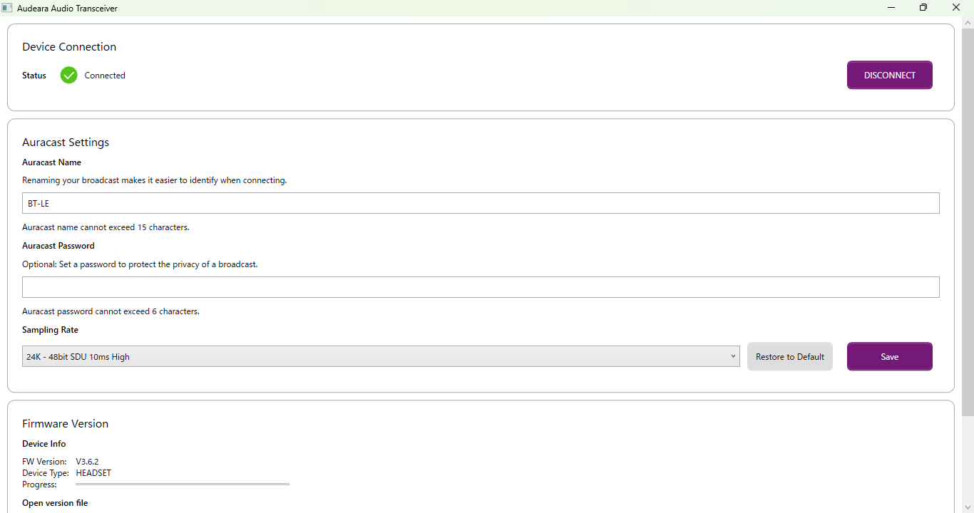 PC設定ツール 画面